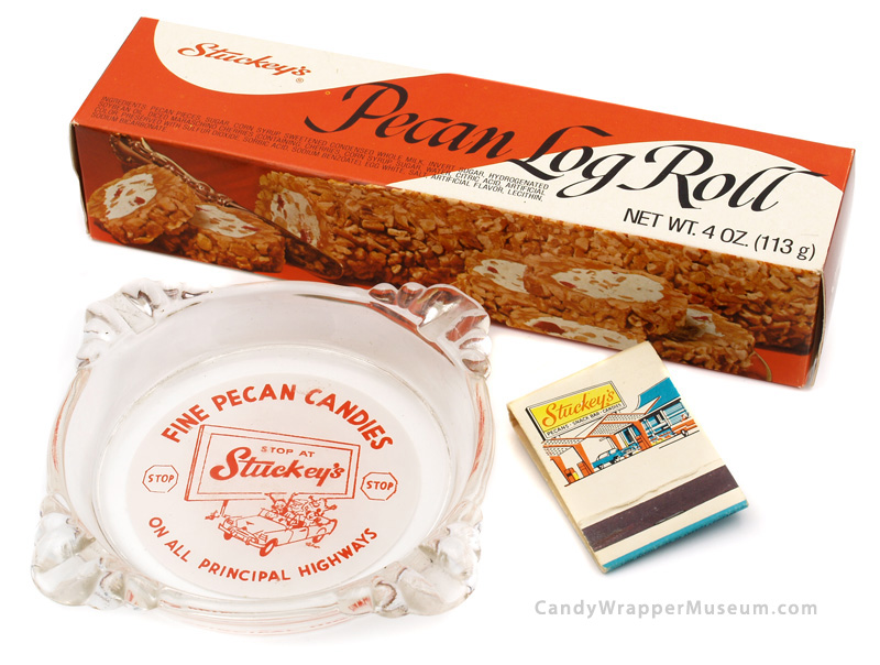 Stuckey's Pecan Log Roll Ashtray and Matchbook